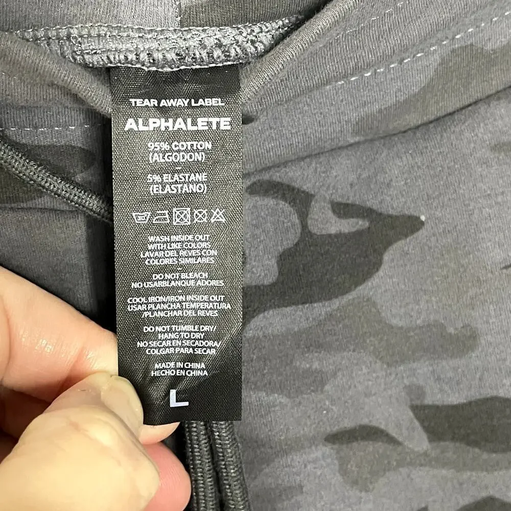 Alphalete Men's‎ Joggers Size Large Premium Camo Print